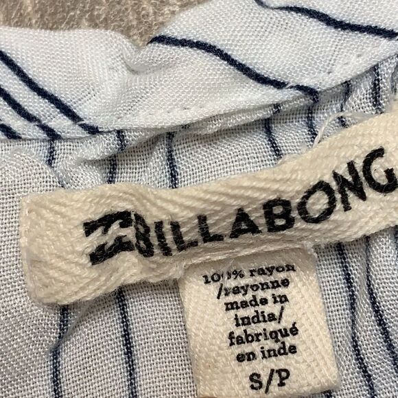 ‎Womens Billabong Striped Crop Tanktop - Picture 3 of 6